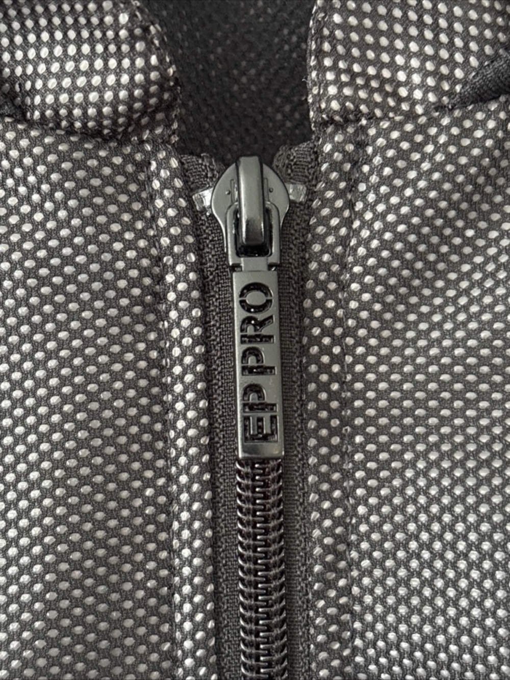 EP Pro Golf Vest Size XL Full Zip Mock Neck Sports Zip Pockets Black Active - Picture 11 of 16